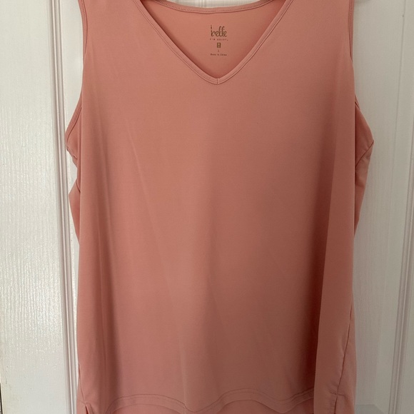 Woman’s Belle Kim Gravel beautiful blouse with matching tank size large. EUC - Picture 4 of 4